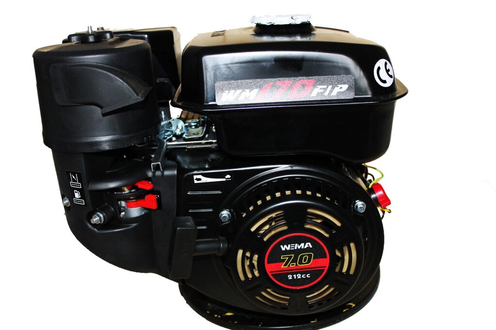 Бензиновий двигун Weima WM170F-S (CL) (відцентрове зчеплення, вал 20 мм, шпонка) від компанії ТД "УСI ТОВАРИ" - фото 1