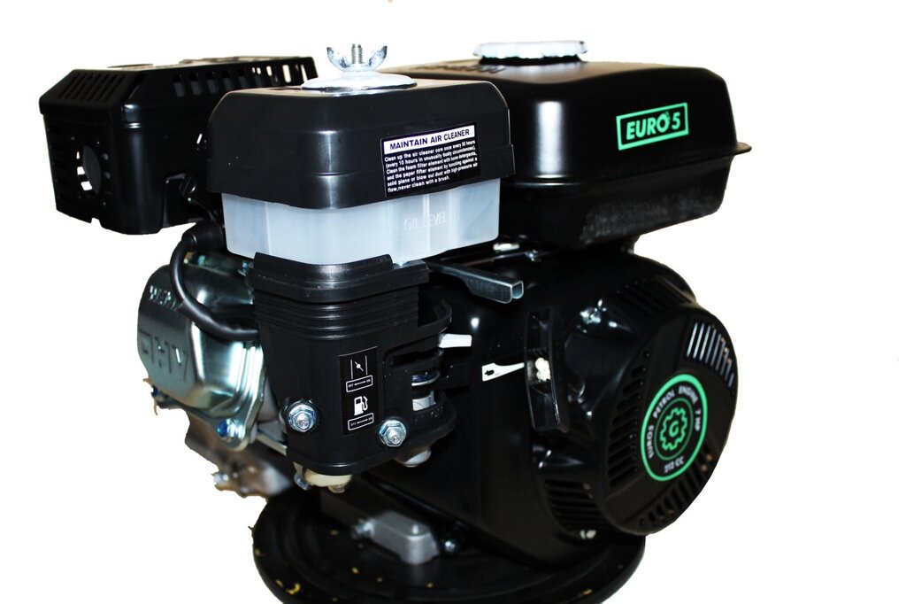 Двигун бензиновий GrunWelt GW170F-S (CL) (відцентрове зчеплення, шпонка, вал 20 мм, 7.0 л. с.) від компанії ТД "УСI ТОВАРИ" - фото 1