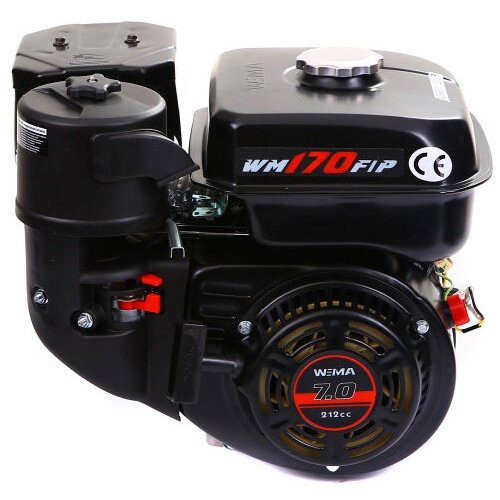 Двигун бензиновий Weima WM170F-Q NEW (HONDA GX210) (шпонка, вал 19 мм, 7.0 л. с., бак 5 л) від компанії ТД "УСI ТОВАРИ" - фото 1