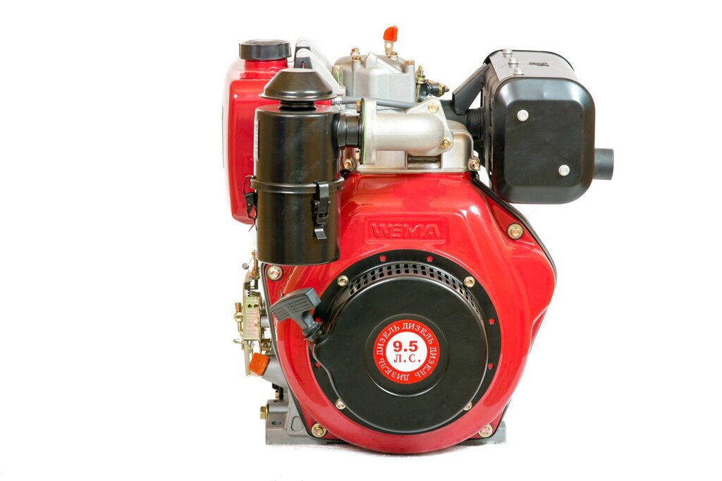 Двигун дизельний Weima WM186FB (вал під шліци, 9,5 л. с.) від компанії ТД "УСI ТОВАРИ" - фото 1