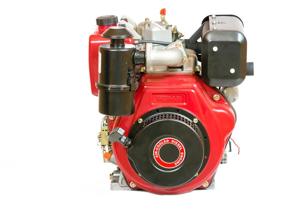 Двигун дизельний Weima WM186FBE (вал під шліци) 9.5 л. с., ел. старт. (для мотоблока WM1100ВЕ) від компанії ТД "УСI ТОВАРИ" - фото 1