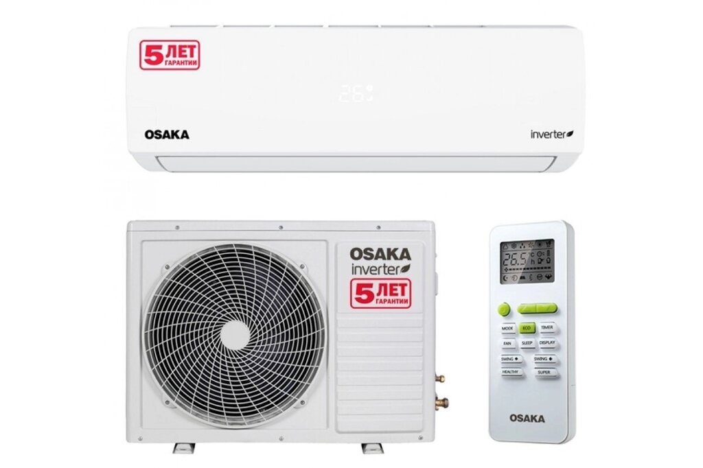 Інверторний кондиціонер OSAKA STV-07HH ELITE INVERTER Series (energy A +) знижка на монтаж 1000грн. від компанії ТД "УСI ТОВАРИ" - фото 1