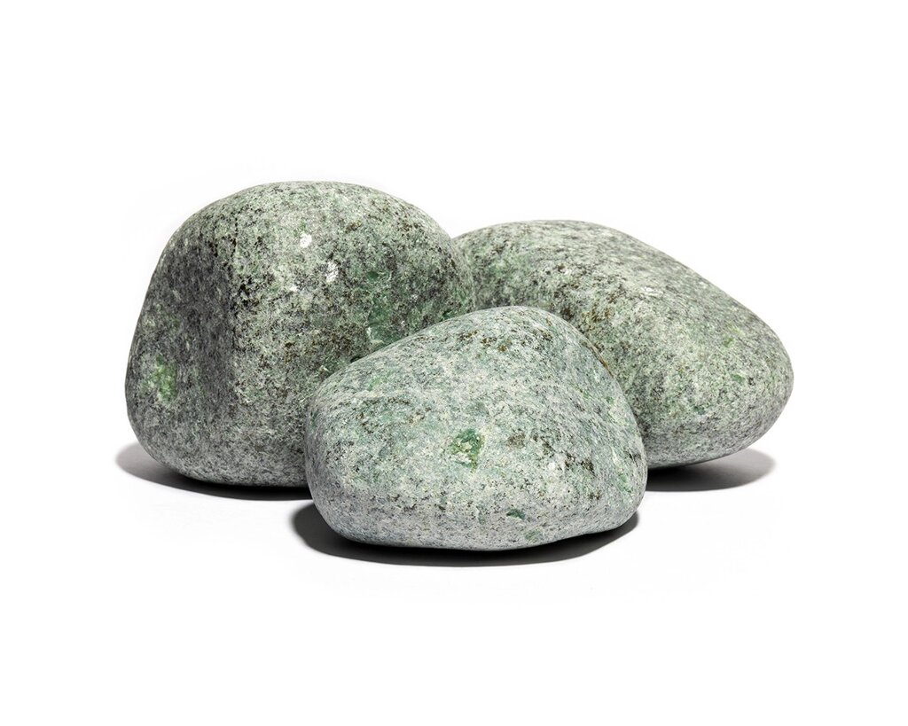 Каміння піроксенит галтований (8-15 см) 20 кілограмів для лазні і сауни від компанії ТД "УСI ТОВАРИ" - фото 1