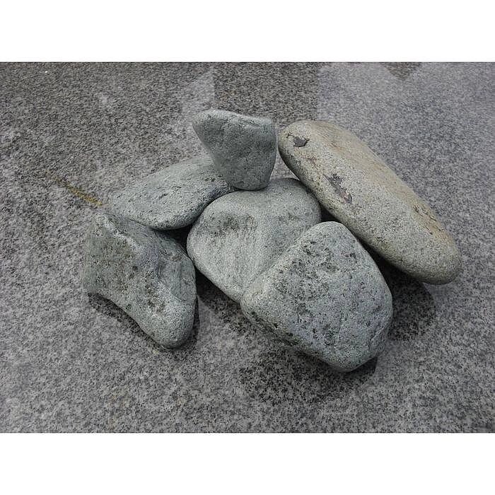 Каміння порфірит шліфуваний (8-15 см) мішок 20 кілограмів для електрокаменки від компанії ТД "УСI ТОВАРИ" - фото 1