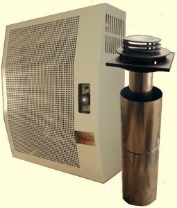 Конвектор газовий АКОГ - 2,5л (чавун) автоматика HUK (Угорщина)