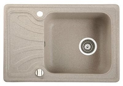 Кухонна гранітна мийка MARMORIN DATO (240 113 0xx) від компанії ТД "УСI ТОВАРИ" - фото 1