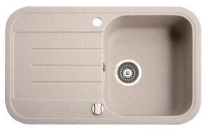 Кухонна гранітна мийка MARMORIN PESTA (170 113 0xx) від компанії ТД "УСI ТОВАРИ" - фото 1