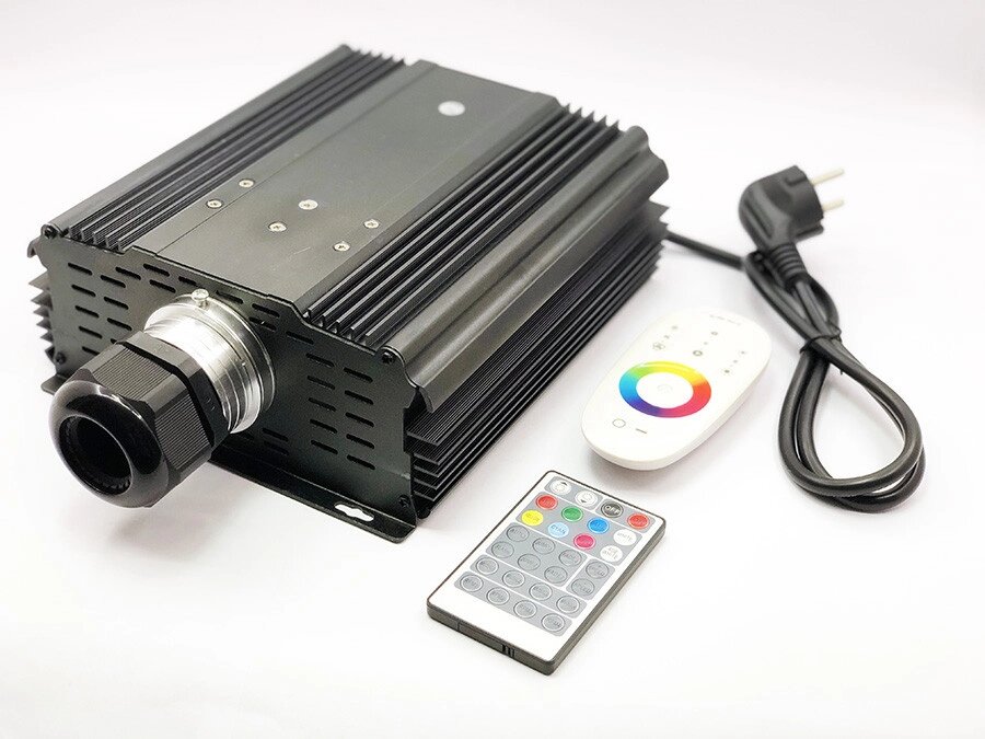 LED проектор 45W White з ефектом мерехтіння, з пультом управління від компанії ТД "УСI ТОВАРИ" - фото 1