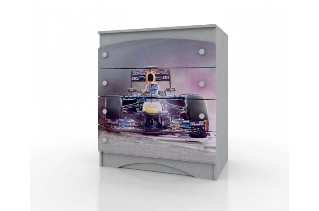 Пеленальний комод "Formula 1" від компанії ТД "УСI ТОВАРИ" - фото 1