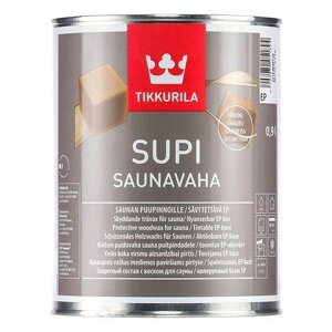Тонований захисний віск supi saunavaha 0,9 л