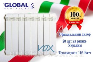 Алюмінієвий радіатор Global VOX R 800/100 (виробництво Італія)