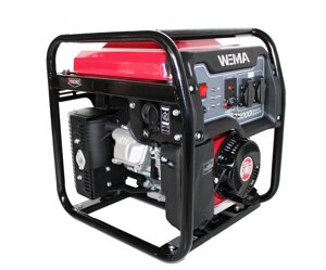 Генератор 4 кВт інверторний WEIMA WM4000i (бензин, 1 фаза, ручний старт)