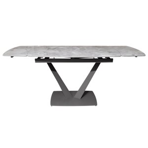 Elvi Grey Stone стіл розкладний кераміка 120-180 см
