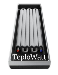 Внутрішньопідлоговий конвектор TeploWatt TC70-1000/265-Comfort-6s без вентилятора