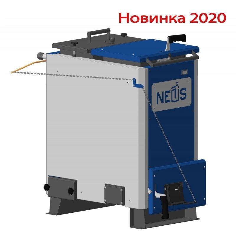 Шахтний твердопаливний котел Неус Майн (Mine) 20 кВт від компанії ТД "УСI ТОВАРИ" - фото 1