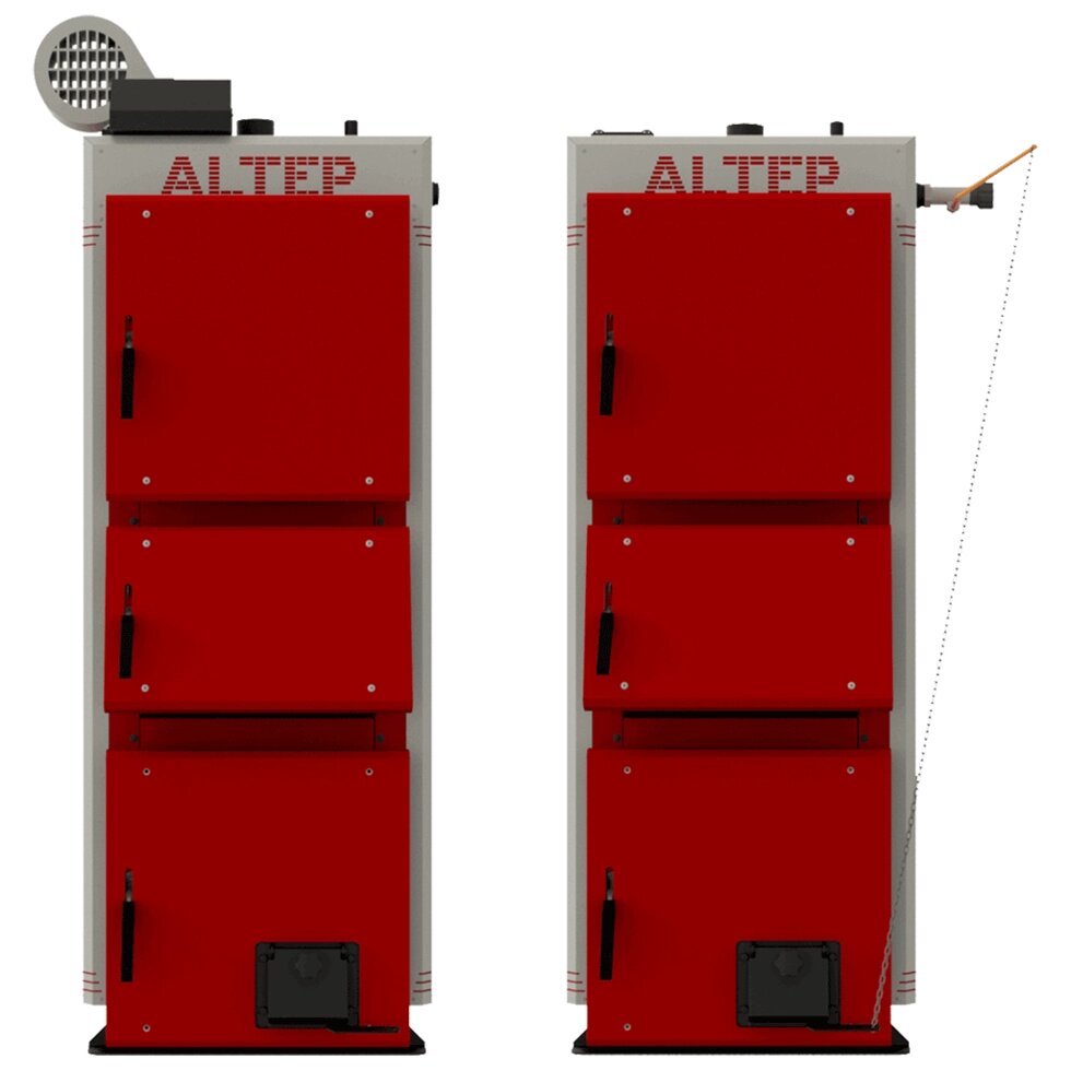 Твердопаливний котел тривалого горіння Altep Duo UNI Plus 120 кВт від компанії ТД "УСI ТОВАРИ" - фото 1