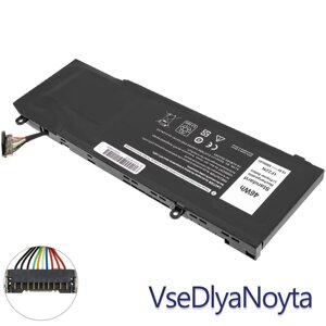 Батарея для ноутбука DELL 1F22N (Alienware M17 series) 15.2V 3000 mAh 46Wh Black