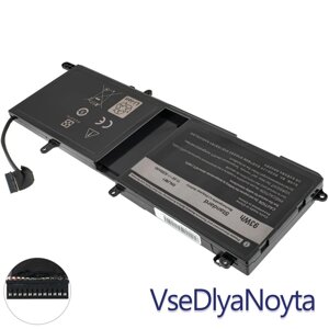 Батарея для ноутбука DELL 9NJM1 (Alienware 15 R3, 17 R4) 11.4 V 8200 mAh 93Wh Black