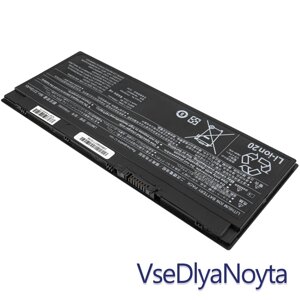 Батарея для ноутбука Fujitsu FPCBP531 (Lifebook U747, U748, P727, T937, T938) 14.4V 3490mAh 51Wh Black