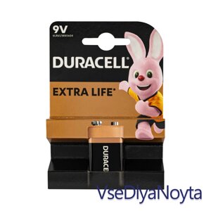 Батарейка Duracell 9V/MN1604 KPN1*10 1 шт.