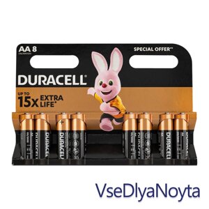 Батарейка Duracell AA LR06 MN1500 уп. 1x8 шт.