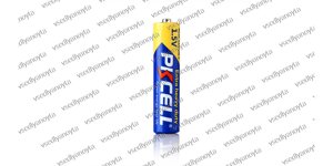 Батарейка мініпальчикова PKCELL AAA R03P сольова 1.5V, 45 хв, паковання 4 шт.)