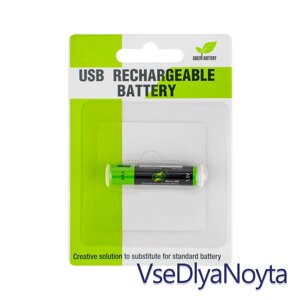Батарейка ZNTER AAA Rechargeable battery 1.5V 600mAh (900mWh) (акумулятор) (microUSB роз'єм)