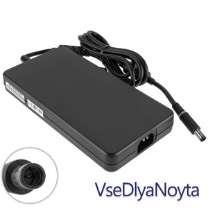 Блок живлення для ноутбука DELL 19.5 V, 12.3 A, 240 W, 7.4*5.0-PIN, Black, SLIM