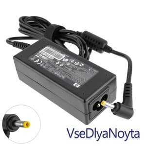 Блок живлення для ноутбука HP 19.5 V, 2.05 A, 40 W, 4.0*1.7, L-подібний роз'єм, black (без кабелю!