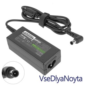 Блок живлення для ноутбука SONY 19.5 V, 2 A, 40 W, 6.5*4.4-PIN, 3 hole, black (без кабелю!