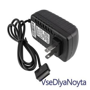 Блок живлення для планшета ASUS Transformer 15 V, 1.2 A, 18 W, 40pin, перехідник 220 V, black (Eee Pad TF101,