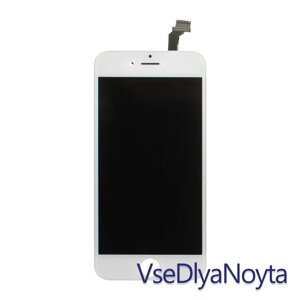 Дисплей для смартфона (телефона) Apple iPhone 6, white (у складі з тачскрином) (з рамкою) (PRC ORIGINAL)