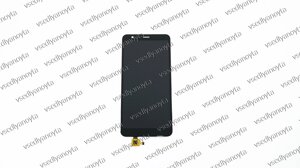 Дисплей для смартфона (телефона) Asus ZB570TL, ZenFone Max Plus (M1), X018D, black (у складі з тачскрином) (без