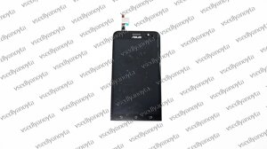 Дисплей для смартфона (телефона) Asus ZenFone Go (ZB500KG), black (у зборі з тачскрином) (без рамки)