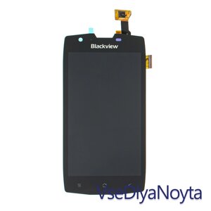 Дисплей для смартфона (телефона) Blackview BV7000, BV7000 pro, black (у зборі з тачскрином) (без рамки)