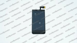 Дисплей для смартфона (телефона) HTC Desire 300, Desire 301e, black (у зборі з тачскрином) (без рамки),