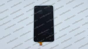 Дисплей для смартфона (телефона) HTC T528D One SC, black (у зборі з тачскрином) (без рамки) Original)
