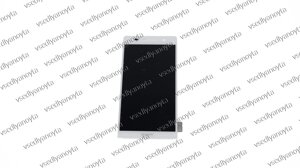 Дисплей для смартфона (телефона) Huawei Ascend P6-U06, white (у зборі з тачскрином) (без рамки)