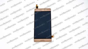 Дисплей для смартфона (телефона) Huawei P8 Lite (ALE-L21), gold (у зборі з тачскрином) (без рамки)