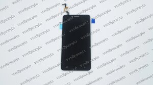 Дисплей для смартфона (телефона) Lenovo Vibe K5 Plus, black (у зборі з тачскрином) (без рамки) (A6020a46)