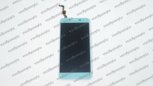 Дисплей для смартфона (телефона) Lenovo Vibe K5 Plus, white (у зборі з тачскрином) (без рамки) (A6020a46)