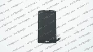 Дисплей для смартфона (телефона) LG D295 L Fino Dual, D290, black (у зборі з тачскрином) (без рамки),