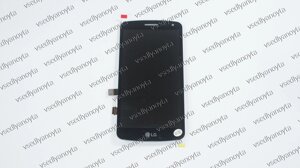 Дисплей для смартфона (телефона) LG X220ds K5, black (у зборі з тачскрином) (без рамки)
