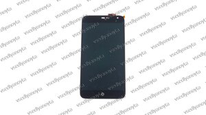Дисплей для смартфона (телефона) Meizu MX3, black (у зборі з тачскрином) (без рамки)