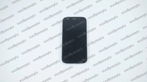 Дисплей для смартфона (телефона) Motorola Moto G black (у зборі з тачскрином) (без рамки) UACRF, black (у зборі