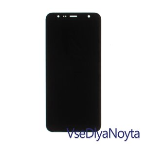 Дисплей для смартфона (телефона) Samsung Galaxy J4 Plus, J6 Plus (2018), SM-J410, SM-J415, SM-J610, black,в