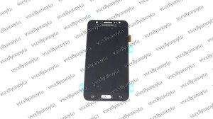 Дисплей для смартфона (телефона) Samsung Galaxy J5, SM-J500H, black (у зборі з тачскрином) (без рамки) (PRC