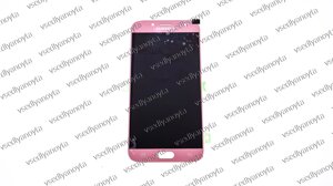 Дисплей для смартфона (телефона) Samsung Galaxy J7 (2017), SM-J730F, pink (у зборі з тачскрином) (без