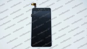 Дисплей для смартфона (телефона) Xiaomi Redmi Note 2, black (в зборі з тачскрином) (без рамки)