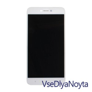 Дисплей для смартфона (телефона) Xiaomi Redmi Note 5A, Y1 Lite, White (у зборі з тачскрином) (з рамкою)